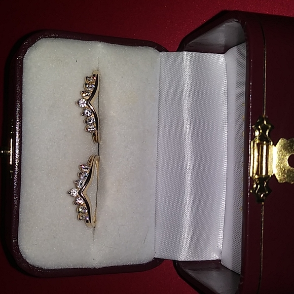 14K SOLID Yellow GOLD Ring Guard / Enhancers - Picture 9 of 17